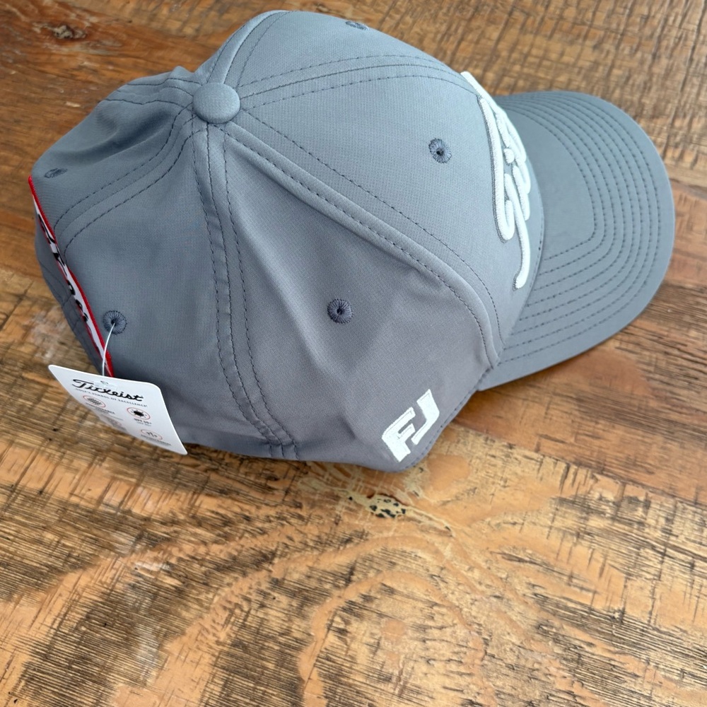 Titleist Charcoal Cap with White Logo - Picture 4 of 5